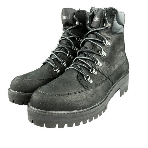 Timberland Courmayeur Black Nubuck Waterproof Boots Women's Sizes 7 - 9.5 - Picture 6 of 9